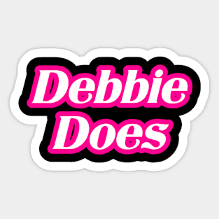 Debbie Does Sticker